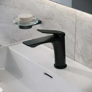 Смеситель для раковины Grossman Galaxy 510.K35.01.210 чёрный матовый