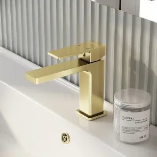 Смеситель для раковины Grossman Style 510.K35.05.320 золото сатин
