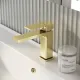 Смеситель для раковины Grossman Style 510.K35.05.320 золото сатин