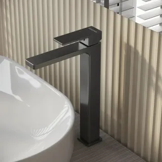 Смеситель для раковины Grossman Style 520.K35.05.420 графит матовый