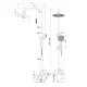 Душевая стойка Grossman Galaxy 500.K35.01.210 чёрный матовый