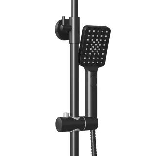 Душевая стойка Grossman Cosmo 500.K35.02.210 чёрный матовый
