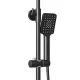 Душевая стойка Grossman Cosmo 500.K35.02.210 чёрный матовый