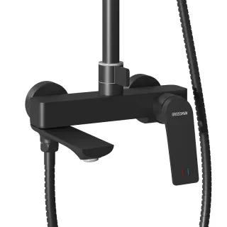 Душевая стойка Grossman Cosmo 500.K35.02.210 чёрный матовый