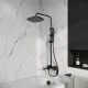 Душевая стойка Grossman Pragma 500.K35.03.210 чёрный матовый