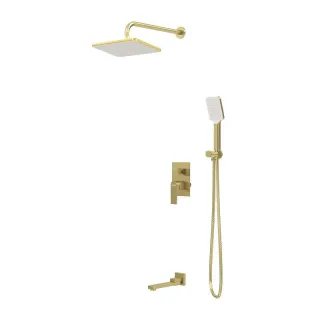 Душевой комплект Grossman Classic 501.K35.04.320 золото сатиновое0