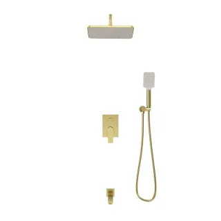 Душевой комплект Grossman Classic 501.K35.04.320 золото сатиновое0