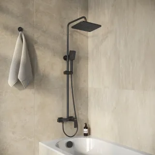 Душевая стойка Grossman Style 500.K35.05.210 чёрный матовый