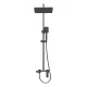 Душевая стойка Grossman Style 500.K35.05.210 чёрный матовый