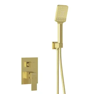Душевой комплект Grossman Style 501.K35.05.320 золото сатиновое