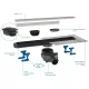 Душевой лоток BelBagno Luce BB-LD-LUCE-90-CR 90 см хром