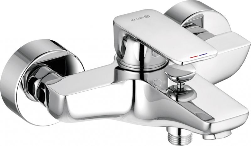 Смеситель для ванны и душа Kludi Pure&Style хром 406810575