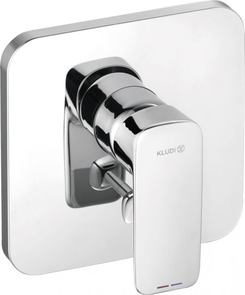 Встраиваемый смеситель для ванны и душа Kludi Pure&Style хром 406500575