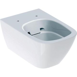 Подвесной унитаз Geberit Smyle Square 500.208.01.1 безободковый белый