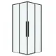 Душевой уголок Grossman Galaxy 300.K33.01.8080.42.00 80x80 см профиль графит сатиновый стекло тонированное