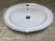 Раковина CeramaLux 3573 белая хром 60 см