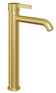 Смеситель для раковины Paini Brera 74PJ205OLL матовое золото