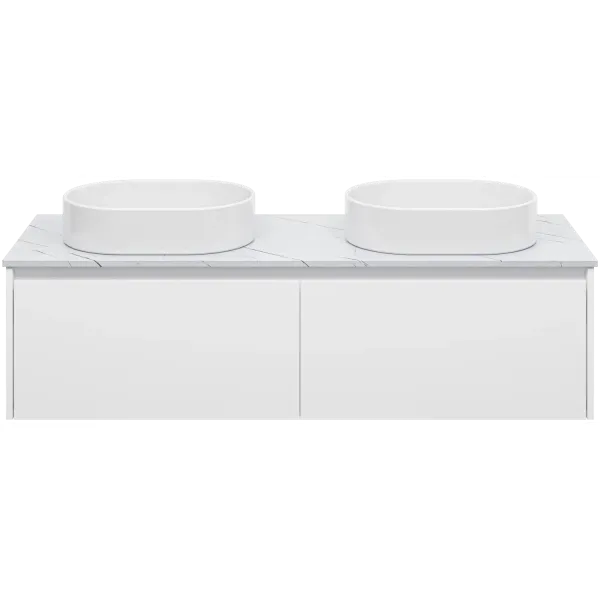 Подвесная тумба под раковину Misty Виста УТ000025083 150 см белый