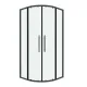 Душевой уголок Grossman Cosmo 301.K33.02.1010.42.00 100x100 см профиль графит сатиновый стекло тонированное