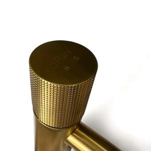Смеситель для раковины Paini Cox Grip 7GPJ205OLL матовое золото