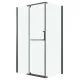 Душевой уголок Grossman Pragma 120.K33.03.1280.21.00 120x80 см профиль чёрный матовый стекло прозрачное