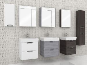Зеркальный шкаф Акватон Сильва 60см дуб фьорд 1A216202SIW60