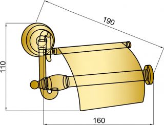 Дозатор жидкого мыла Bronze de Luxe 10601, хром Дозатор жидкого мыла Bronze de Luxe 10601, хром