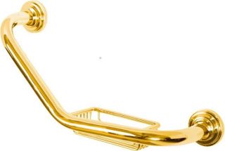 Поручень Boheme Imperiale с мыльницей золото 10422 Поручень Boheme Imperiale с мыльницей золото 10422