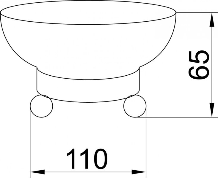 Мыльница Boheme Hermitage золото 10360