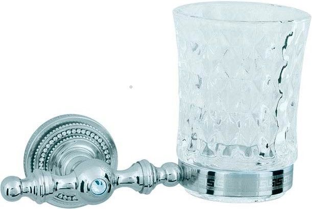 Стакан Boheme Brillante хром 10433