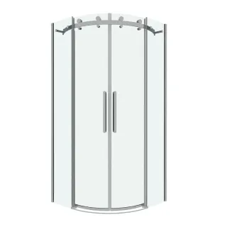 Душевой уголок Grossman Classic 301.K33.04.1010.10.00 100x100 см профиль хром стекло прозрачное