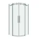 Душевой уголок Grossman Classic 301.K33.04.1010.10.00 100x100 см профиль хром стекло прозрачное