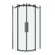 Душевой уголок Grossman Classic 301.K33.04.1010.21.00 100x100 см профиль чёрный матовый стекло прозрачное