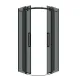 Душевой уголок Grossman Classic 301.K33.04.1010.21.10 100x100 см профиль чёрный матовый стекло тонированное