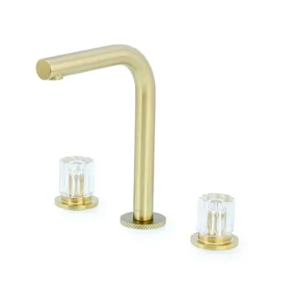 Встраиваемый смеситель для раковины Boheme Elegante 152-MG-EL золото матовое Встраиваемый смеситель для раковины Boheme Elegante 152-MG-EL золото матовое