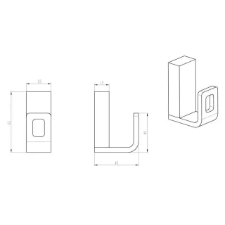 Крючок Boheme Q 10946-G золото