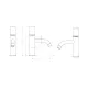 Смеситель для раковины Boheme Stick Linea 121-CRCR.3 хром