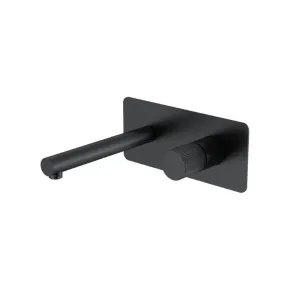 Встраиваемый смеситель для раковины Boheme Stick Linea 125-BB.3 чёрный