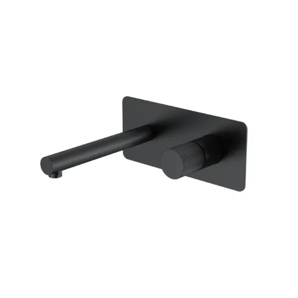 Встраиваемый смеситель для раковины Boheme Stick Linea 125-BB.3 чёрный