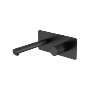 Встраиваемый смеситель для раковины Boheme Stick Spirale 125-BB.4 чёрный