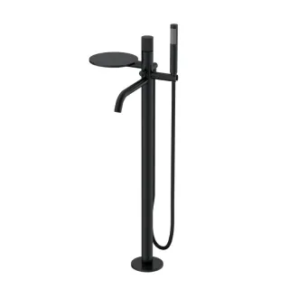 Напольный смеситель для ванны Boheme Stick Linea 129-BB.3 чёрный Напольный смеситель для ванны Boheme Stick Linea 129-BB.3 чёрный