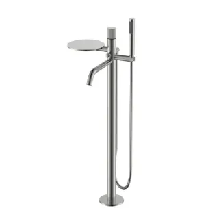 Напольный смеситель для ванны Boheme Stick Linea 129-NB.3 брашированный никель Напольный смеситель для ванны Boheme Stick Linea 129-NB.3 брашированный никель
