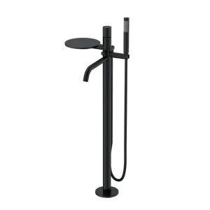 Напольный смеситель для ванны Boheme Stick Spirale 129-BB.4 чёрный