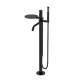 Напольный смеситель для ванны Boheme Stick Spirale 129-BB.4 чёрный