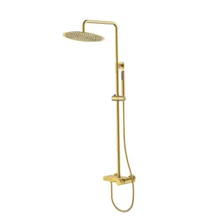 Душевая стойка Boheme Stick Linea 128-MG.3 золото матовое Душевая стойка Boheme Stick Linea 128-MG.3 золото матовое