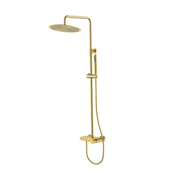 Душевая стойка Boheme Stick Linea 128-MG.3 золото матовое Душевая стойка Boheme Stick Linea 128-MG.3 золото матовое