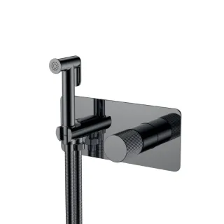 Гигиенический душ со смесителем Boheme Stick Linea 127-SGM.3 оружейная сталь Гигиенический душ со смесителем Boheme Stick Linea 127-SGM.3 оружейная сталь