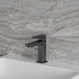 Смеситель для раковины Omnires Parma графит PM7410GR Смеситель для раковины Omnires Parma графит PM7410GR