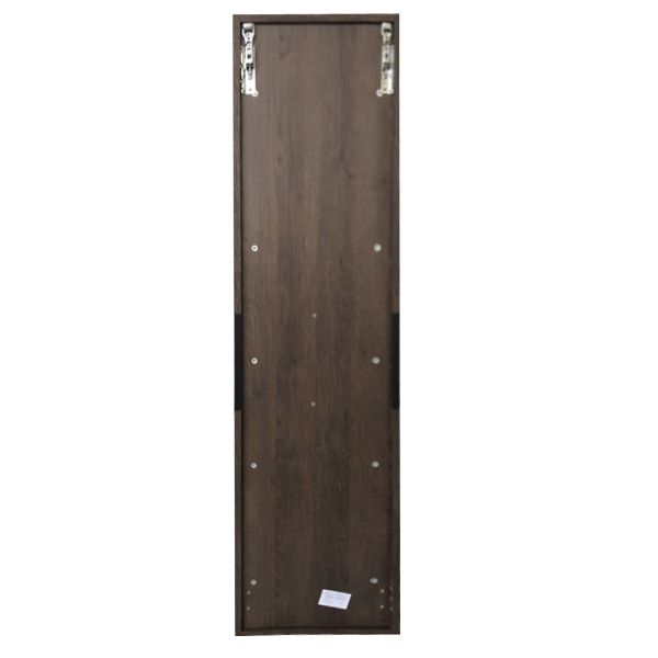 Comforty Шкаф-колонна  "Франкфурт-40" дуб шоколадно-коричневый