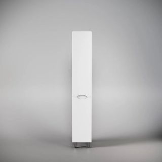 Пенал Style Line Марелла Люкс Plus L СС-00002428 30см с бельевой корзиной белый антискрейч Пенал Style Line Марелла Люкс Plus L СС-00002428 30см с бельевой корзиной белый антискрейч